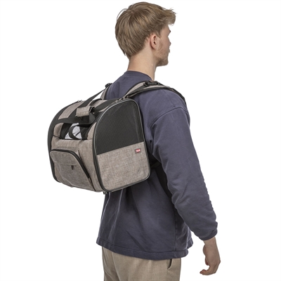 Trixie Hund Bärväska Deluxe Ryggsäck Design Shiva Brun/Beige